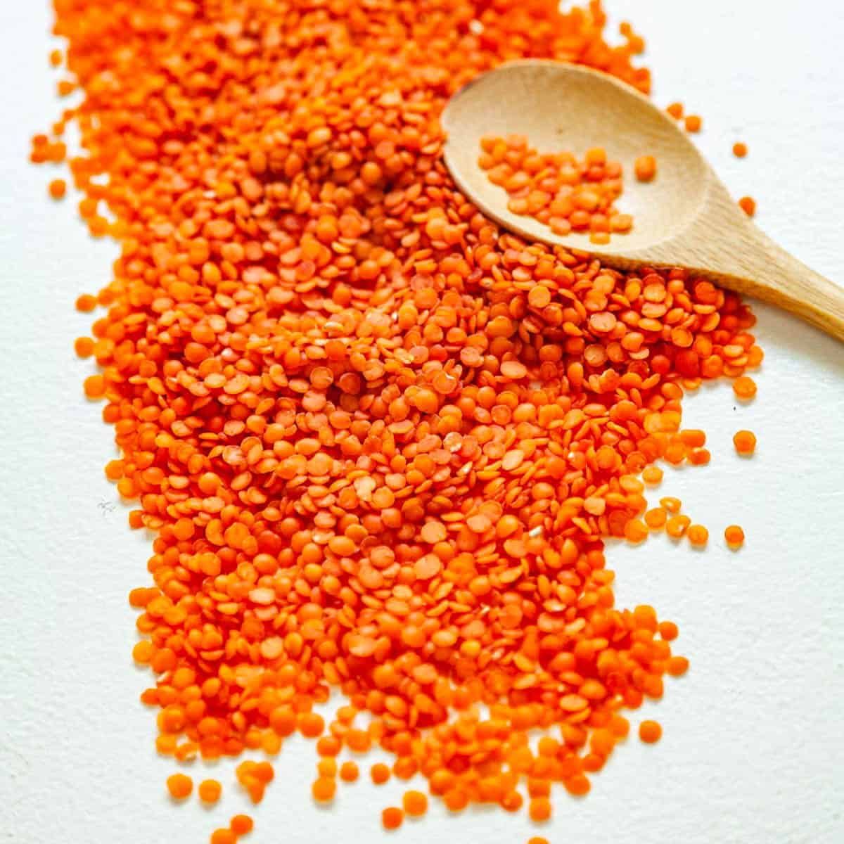 Red And Green lentils for sale